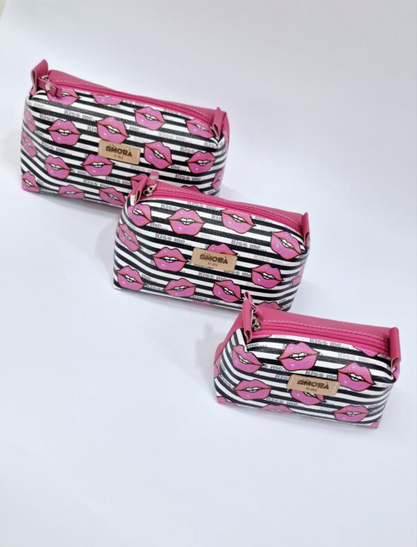 Trio Necessaire Trapézio  Boca - Image 3