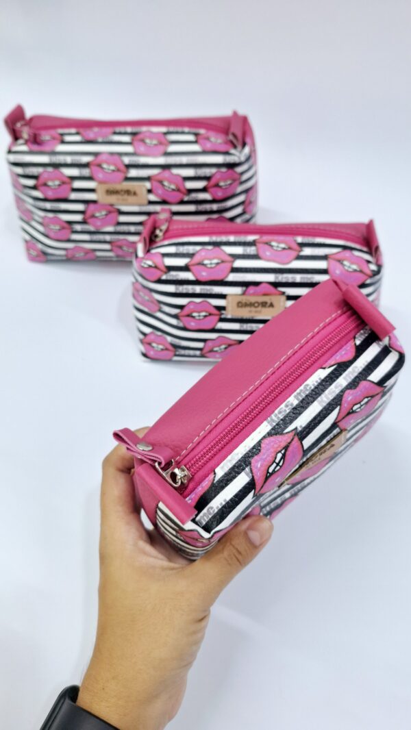 Trio Necessaire Trapézio  Boca - Image 2