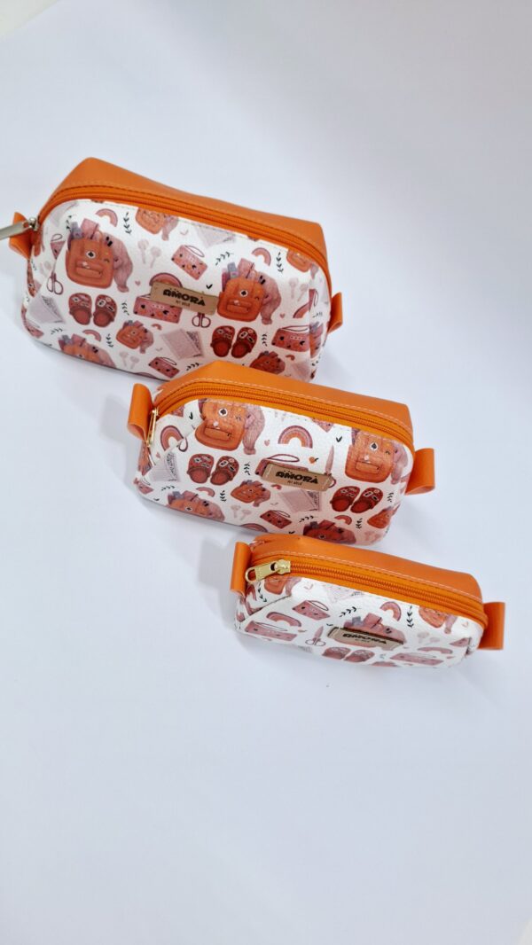 Trio Necessaire Oval Mochilinha - Image 3