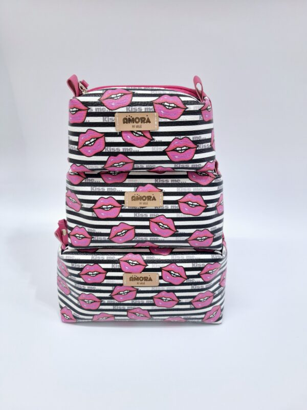 Trio Necessaire Trapézio  Boca