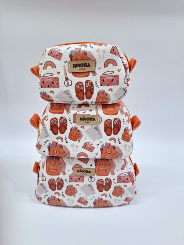 Trio Necessaire Oval Mochilinha